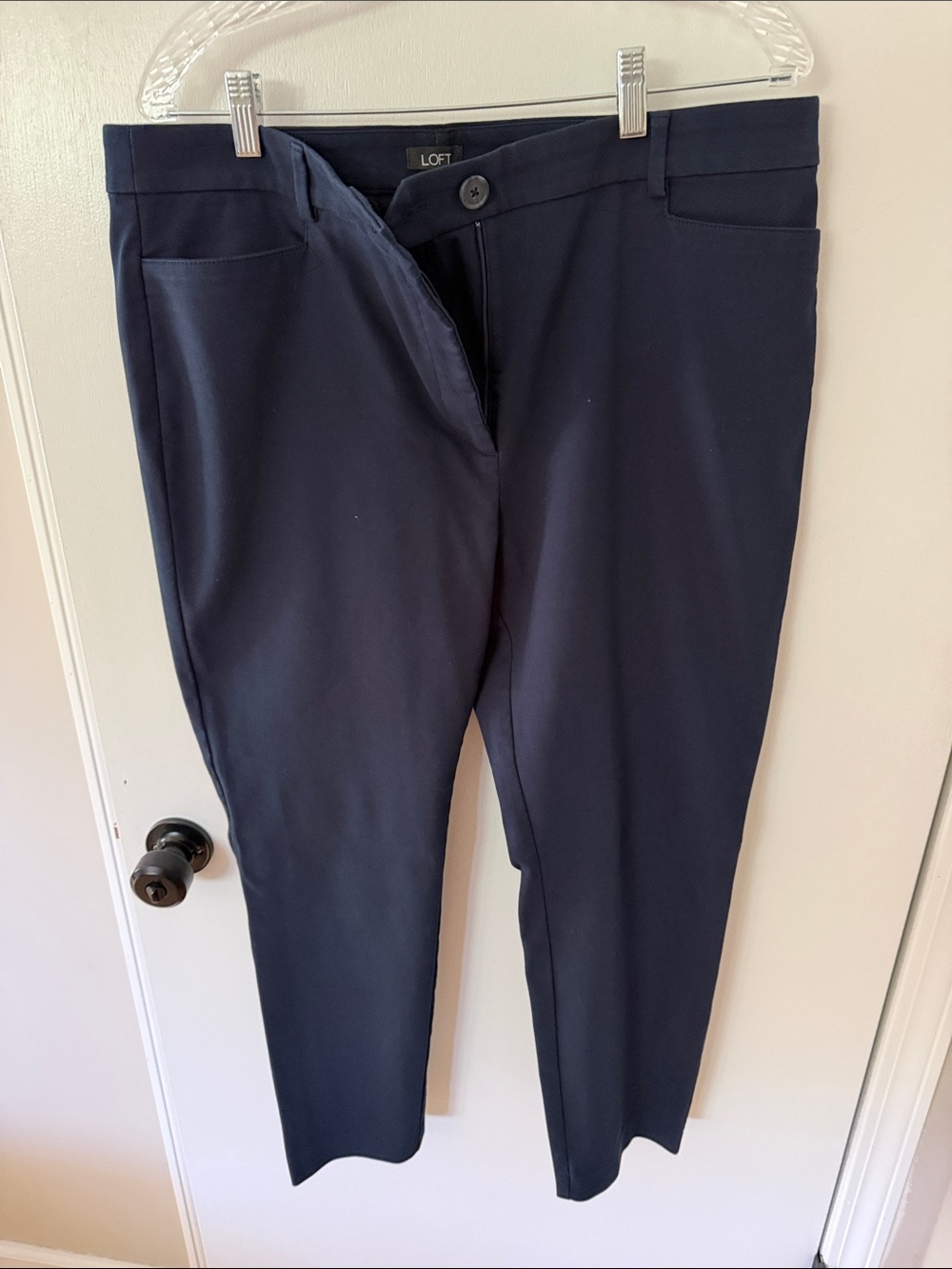 LOFT Women’s Dark Navy Tailored Dress Pants